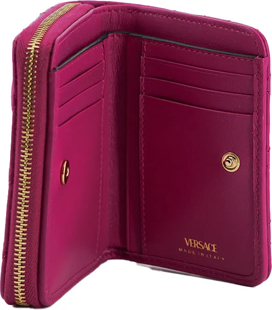 Elegant Purple Quilted Leather Wallet sold by Louxly product image thumbnail 5