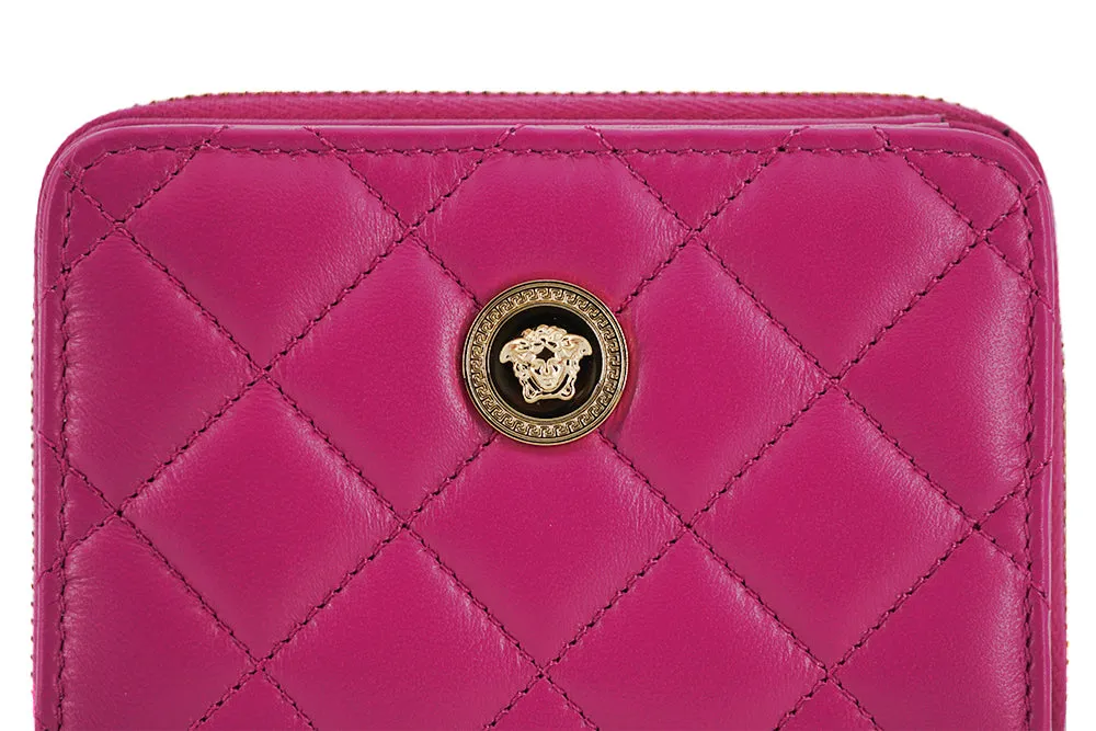 Elegant Purple Quilted Leather Wallet sold by Louxly product image thumbnail 4