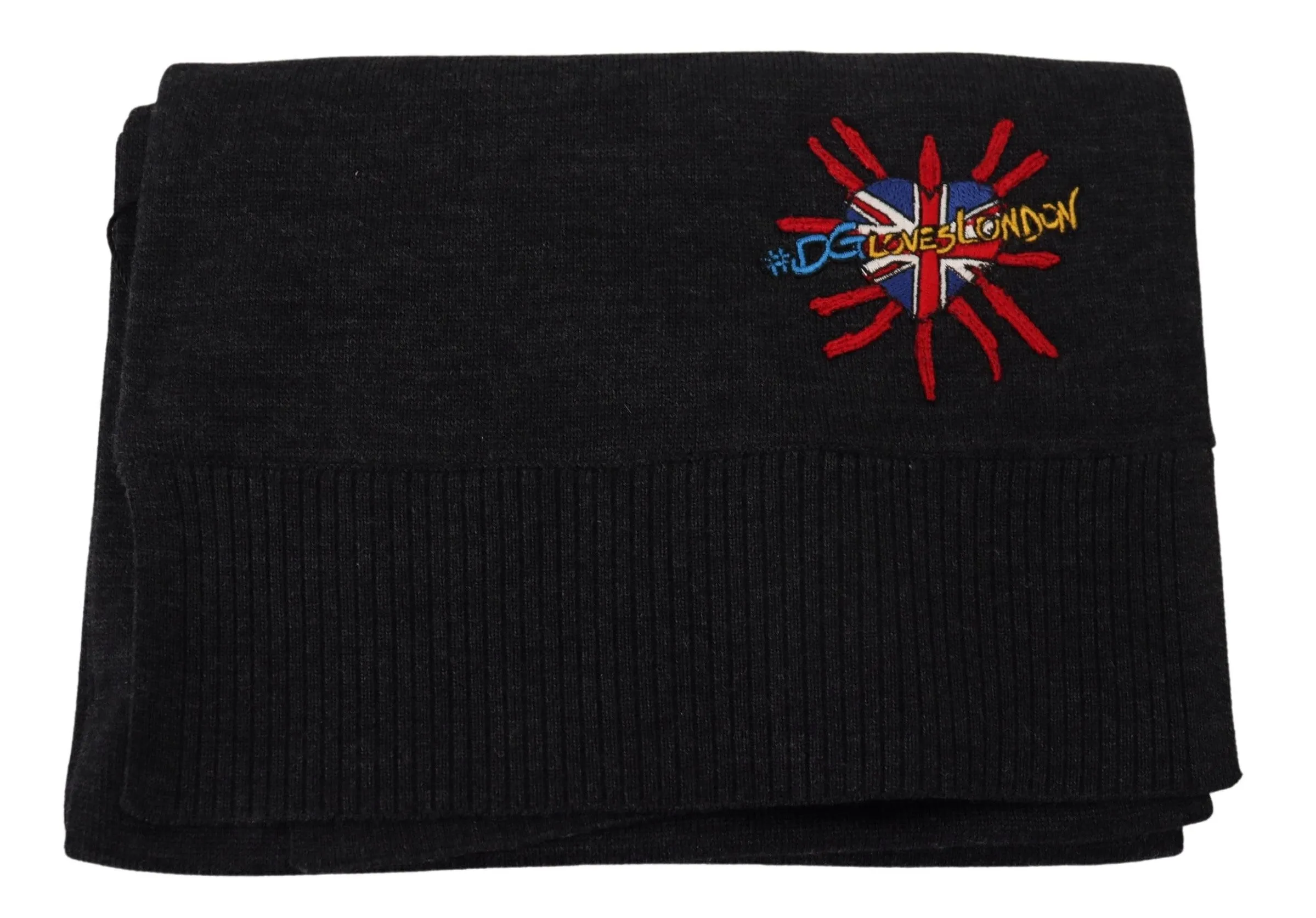 Elegant Black Wool Scarf Wrap sold by Louxly product image thumbnail 4