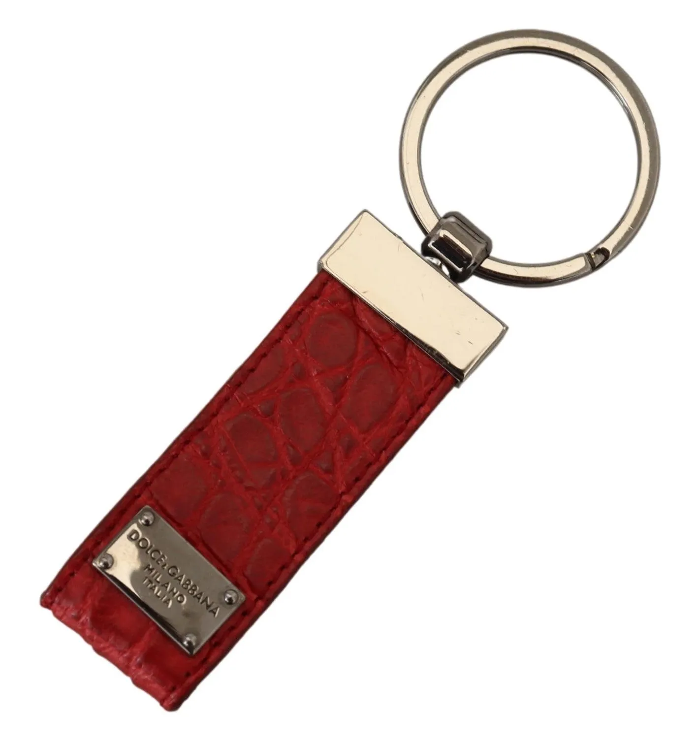 Chic Red Leather Keychain & Charm Accessory sold by Louxly