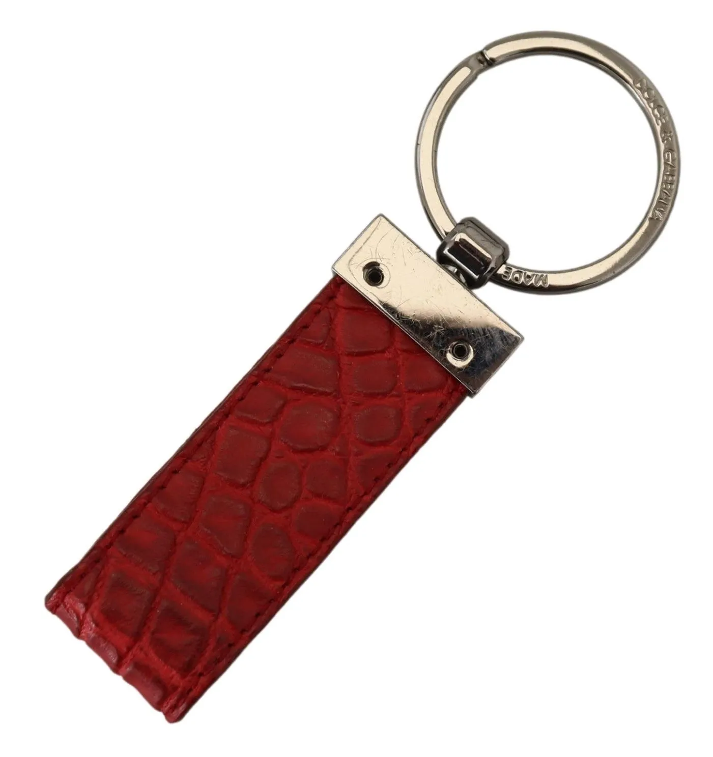 Chic Red Leather Keychain & Charm Accessory sold by Louxly product image thumbnail 2