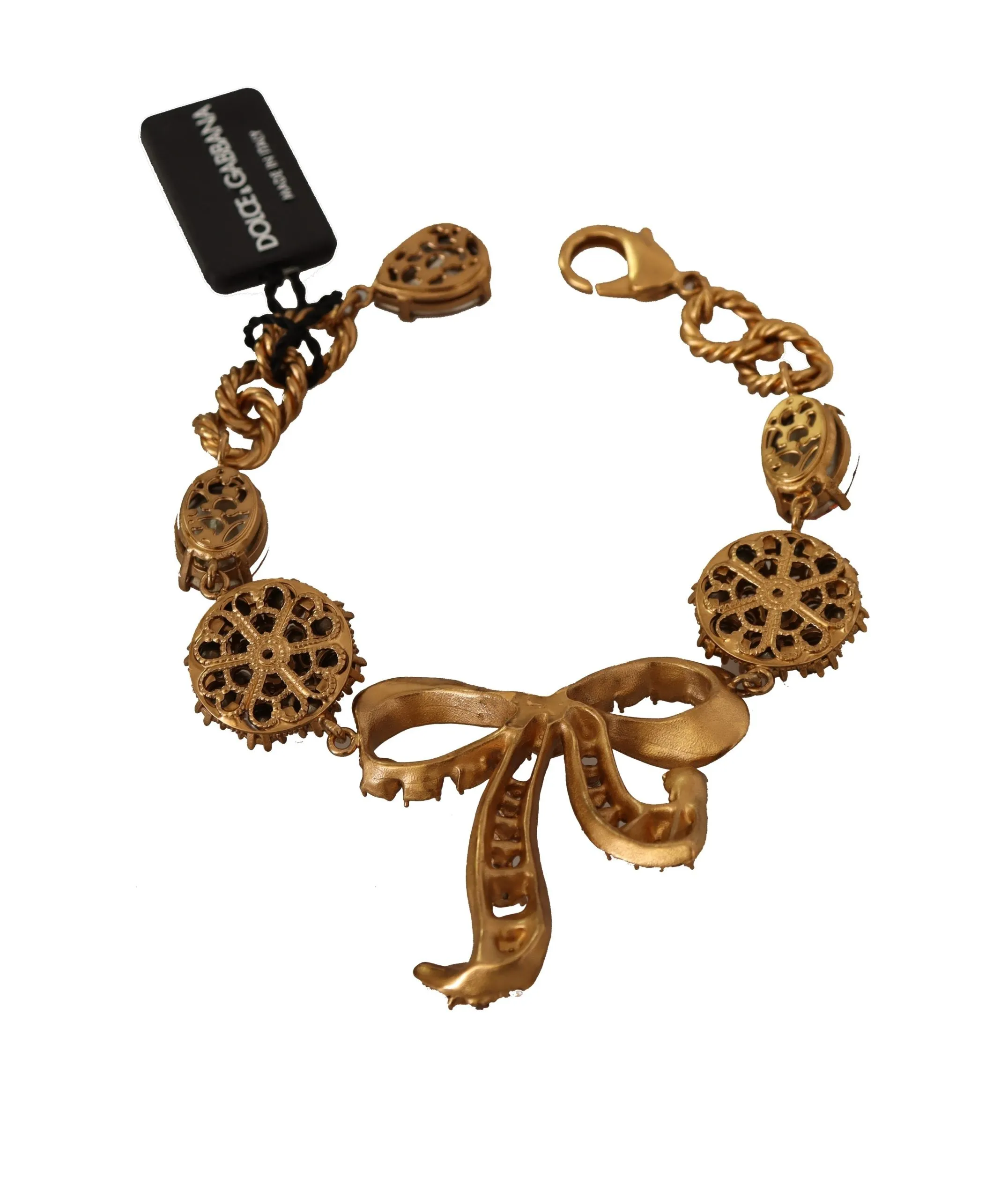 Elegant Crystal Charm Gold Bracelet sold by Louxly product image thumbnail 4
