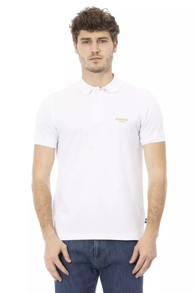 White Cotton Men Polo sold by Louxly
