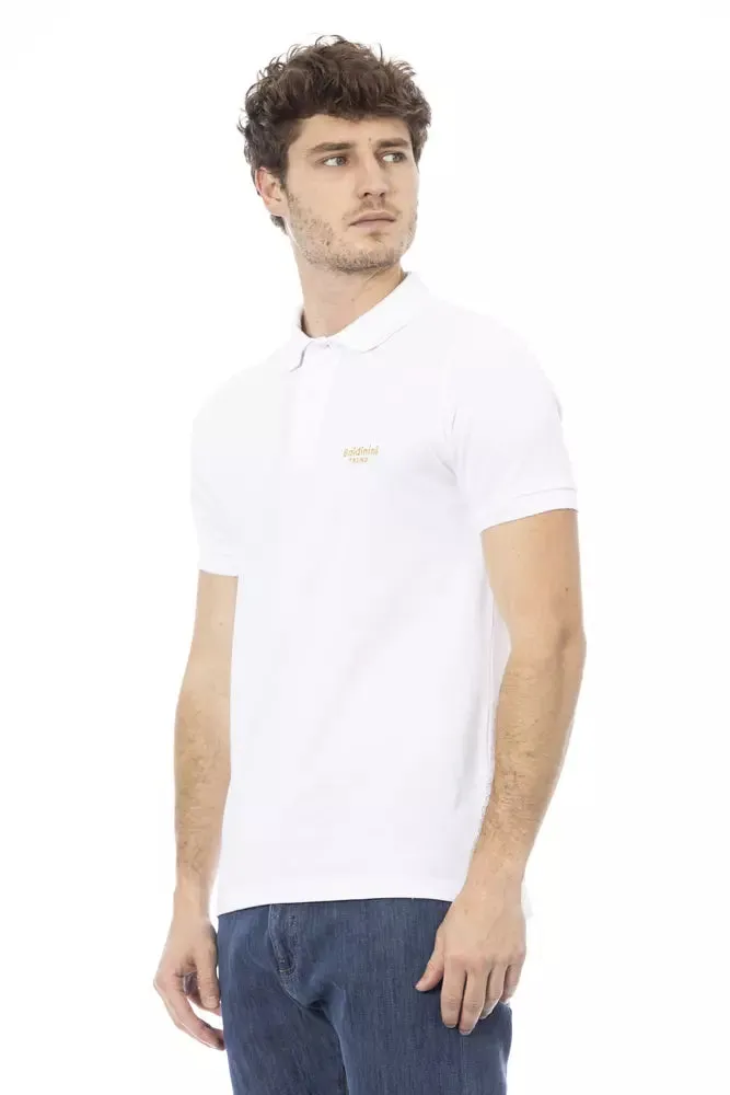 White Cotton Men Polo sold by Louxly product image thumbnail 2