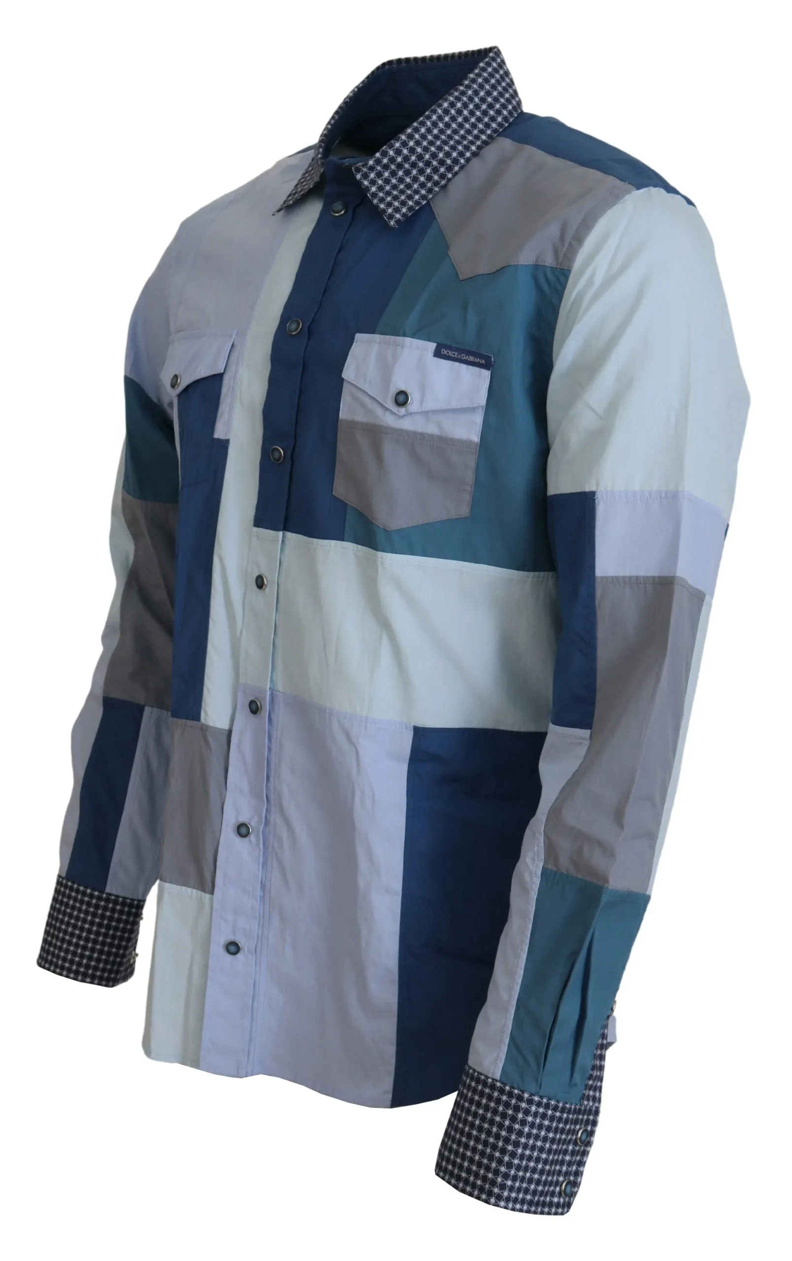 Elegant Multicolor Slim Fit Casual Shirt sold by Louxly product image thumbnail 2