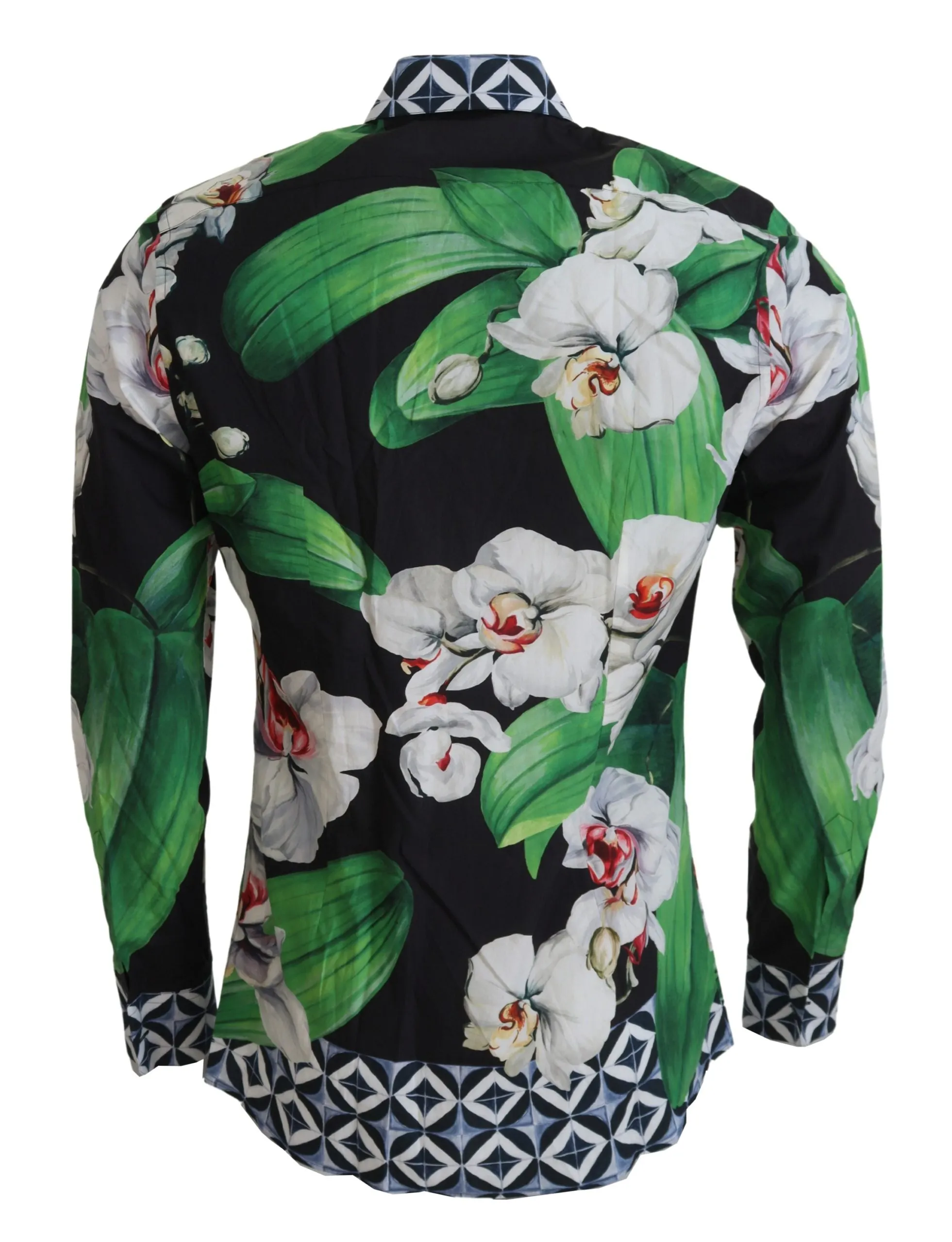 Floral Elegance Slim Fit Dress Shirt sold by Louxly product image thumbnail 2