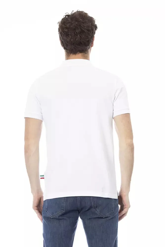 White Cotton Men Polo sold by Louxly product image thumbnail 3