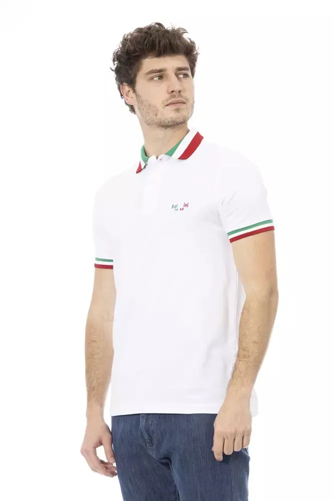 White Cotton Men Polo sold by Louxly product image thumbnail 2