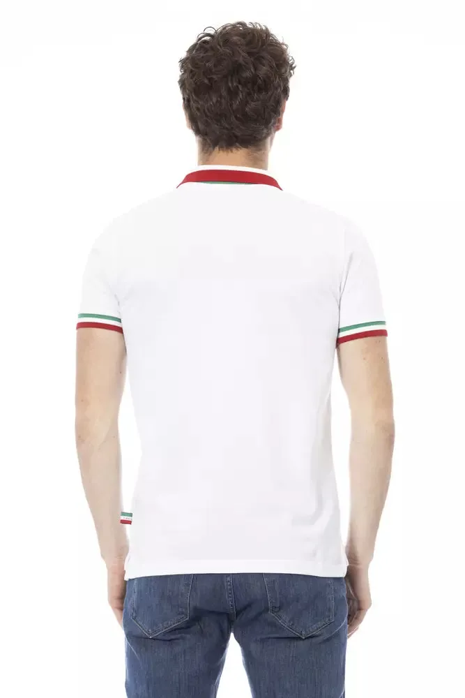 White Cotton Men Polo sold by Louxly product image thumbnail 3