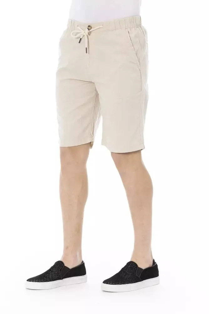 Beige Cotton Men Bermuda Short sold by Louxly product image thumbnail 2