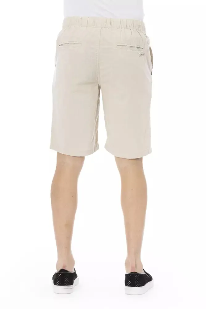 Beige Cotton Men Bermuda Short sold by Louxly product image thumbnail 3