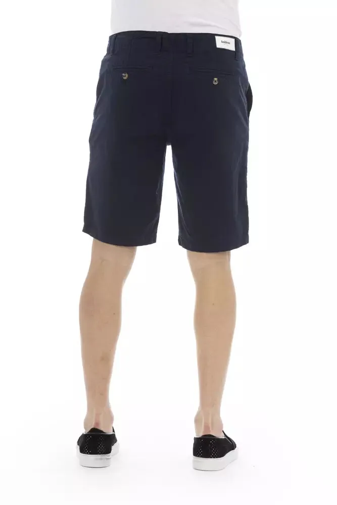 Blue Cotton Men Bermuda Shorts sold by Louxly product image thumbnail 3