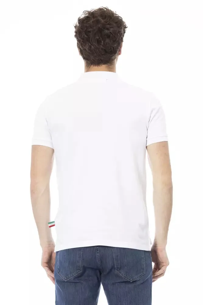 White Cotton Men Polo sold by Louxly product image thumbnail 3