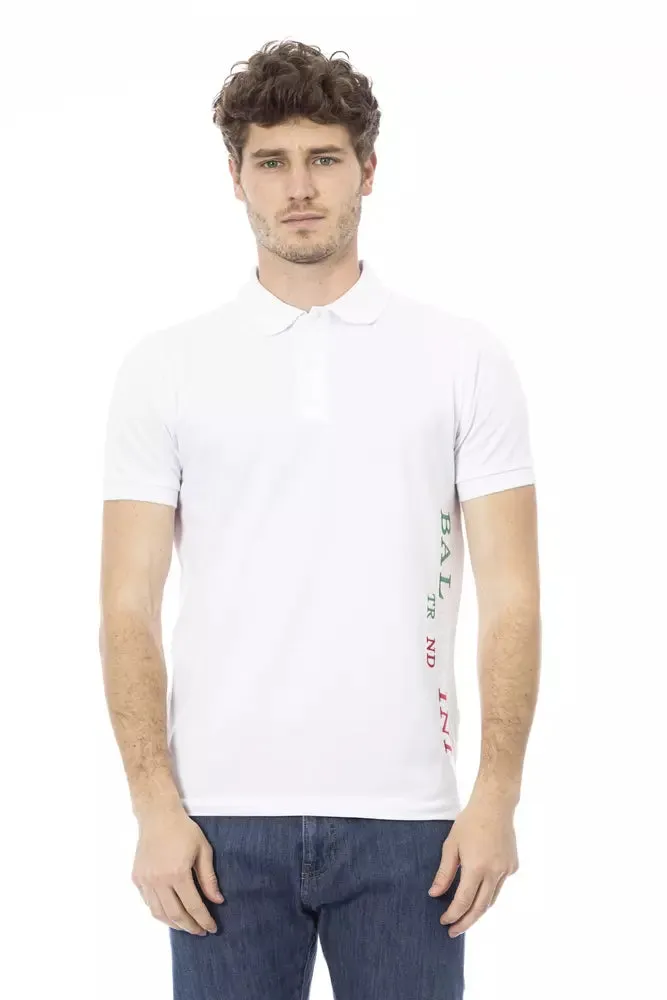 White Cotton Men Polo sold by Louxly