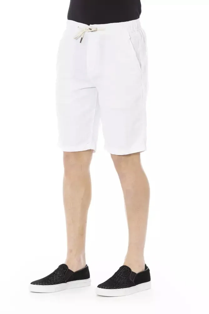 White Cotton Men's Bermuda Shorts sold by Louxly product image thumbnail 2