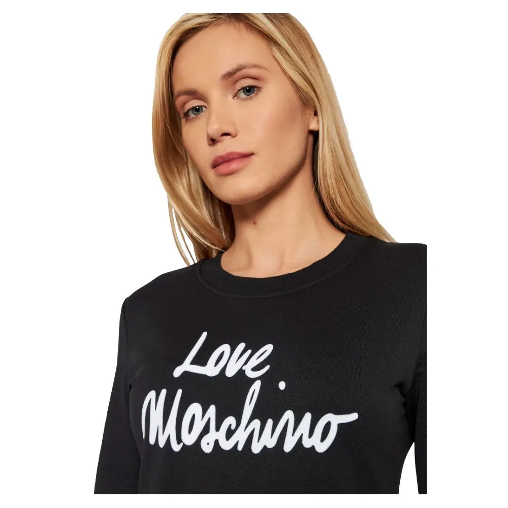 Chic Embossed Logo Cotton Blend Dress sold by Louxly product image thumbnail 3
