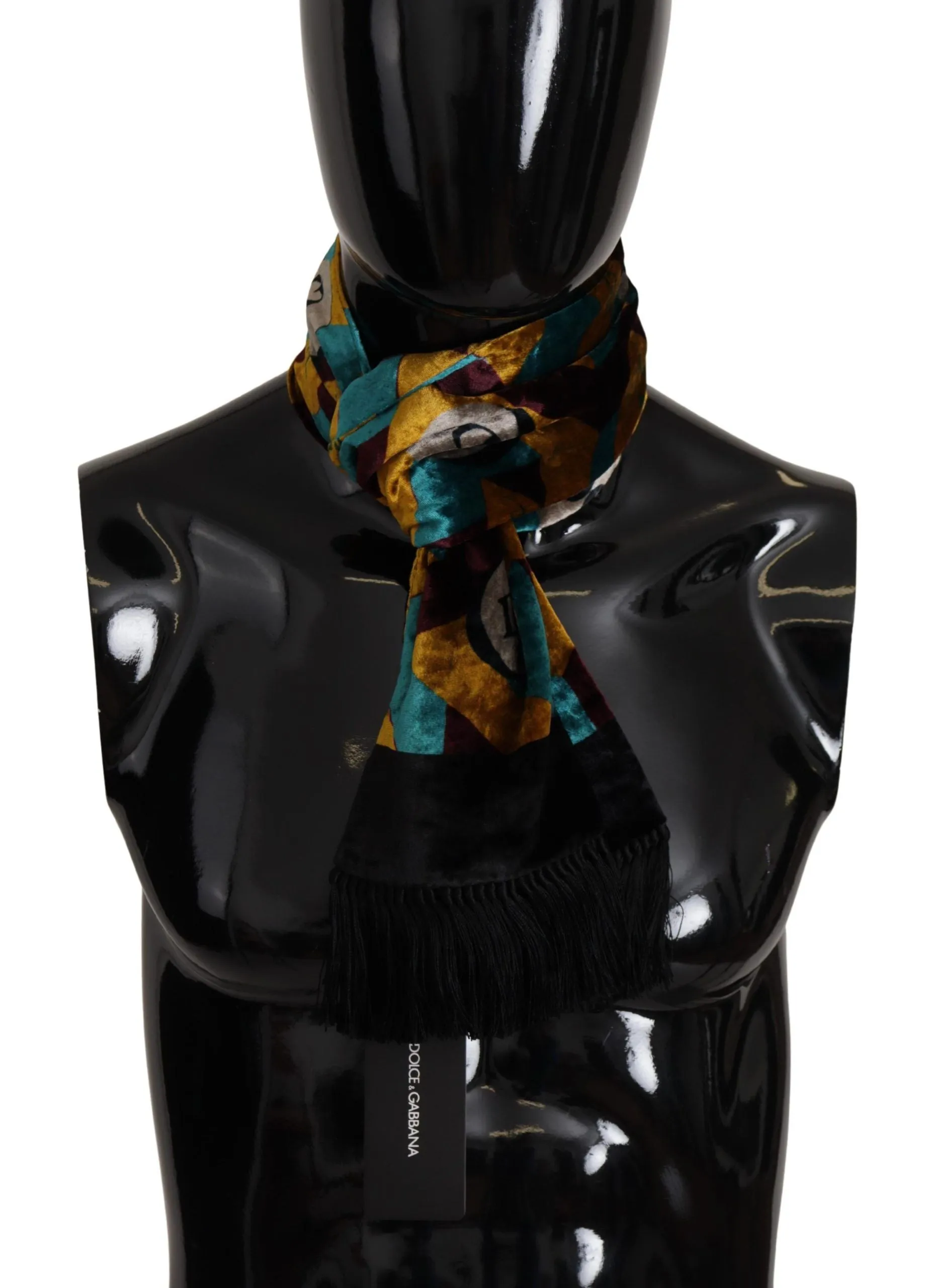 Elegant Multicolor Silk Blend Men's Scarf sold by Louxly