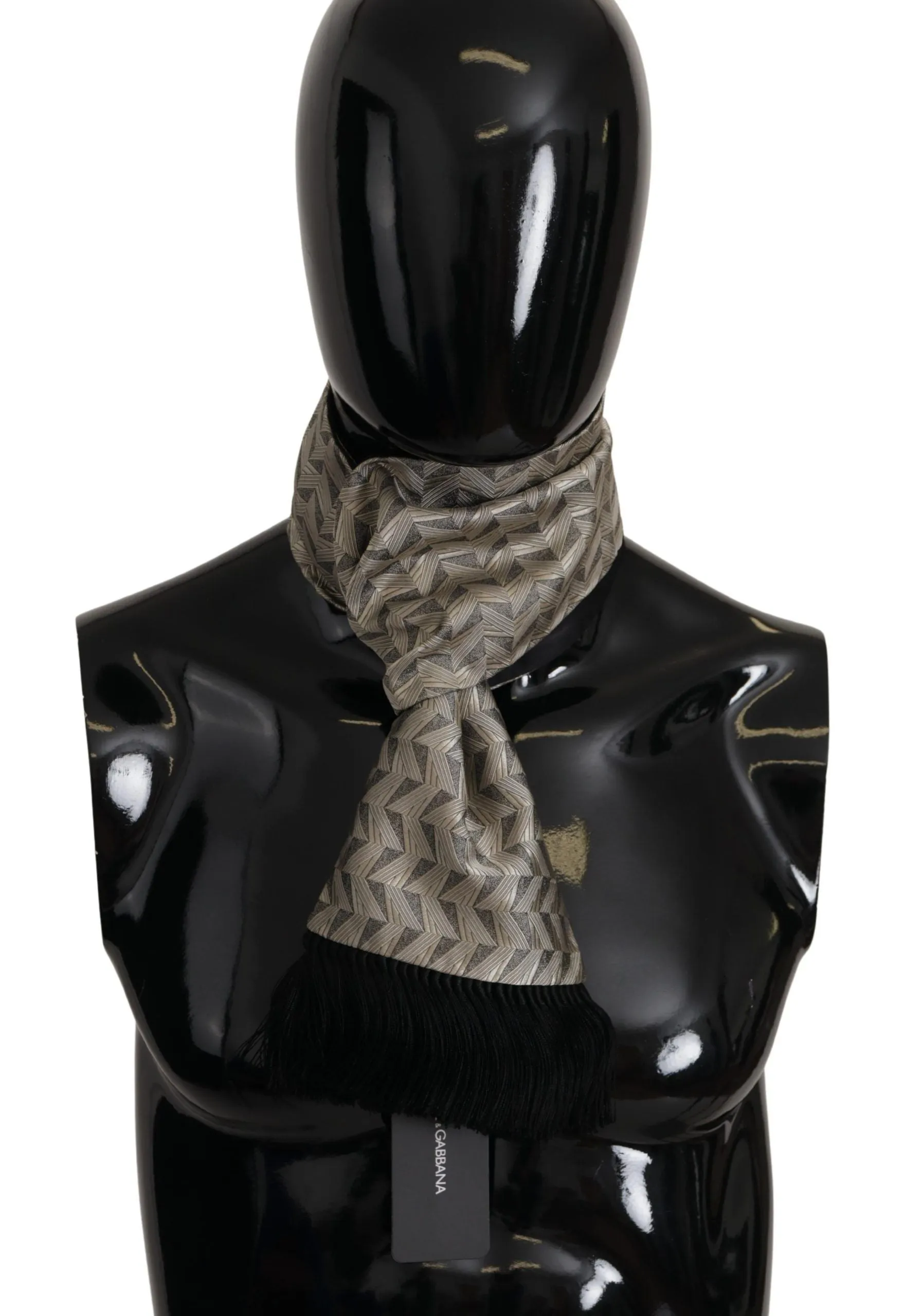Elegant Silk Men's Scarf Wrap sold by Louxly