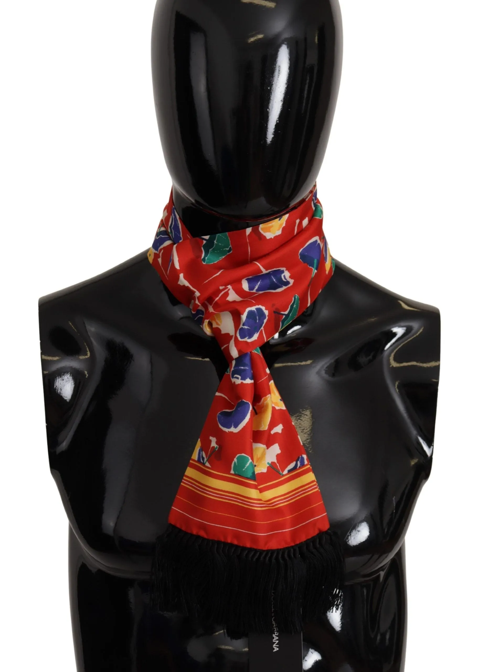 Elegant Multicolor Silk Men's Scarf sold by Louxly