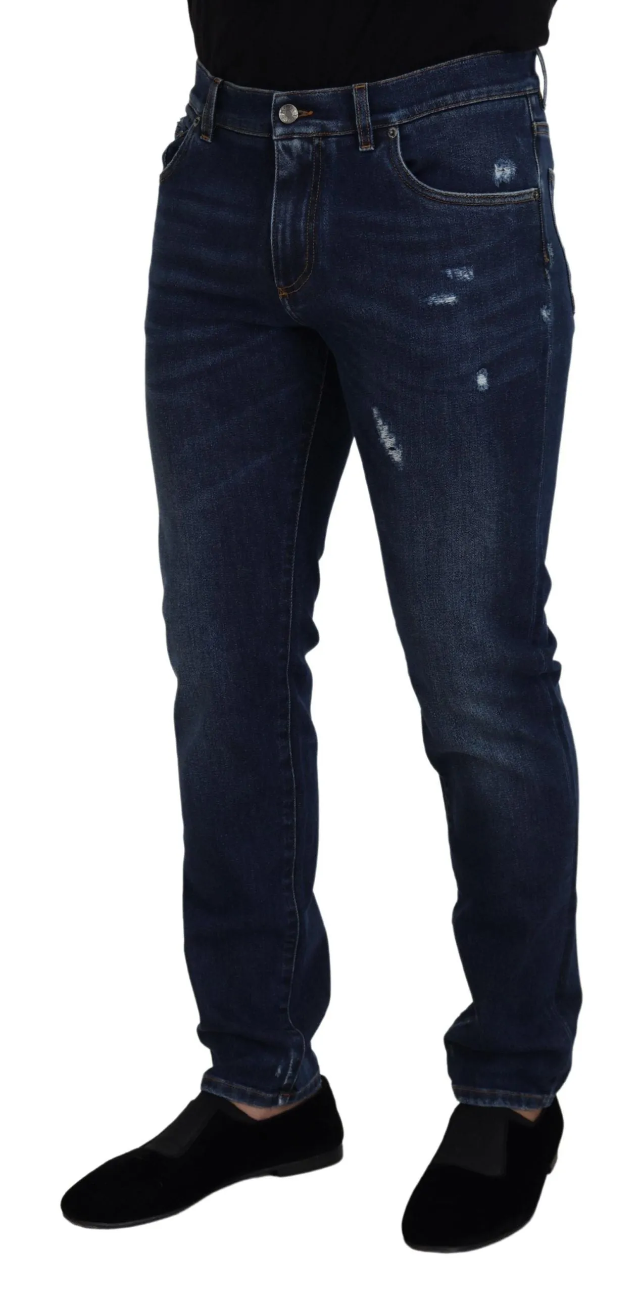 Chic Slim Fit Italian Denim Sensation sold by Louxly product image thumbnail 4