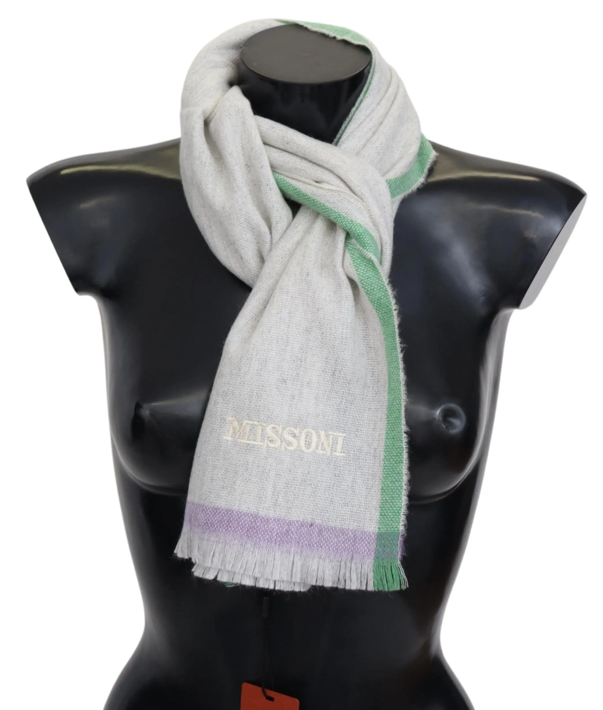 Elegant Cashmere Patterned Scarf sold by Louxly