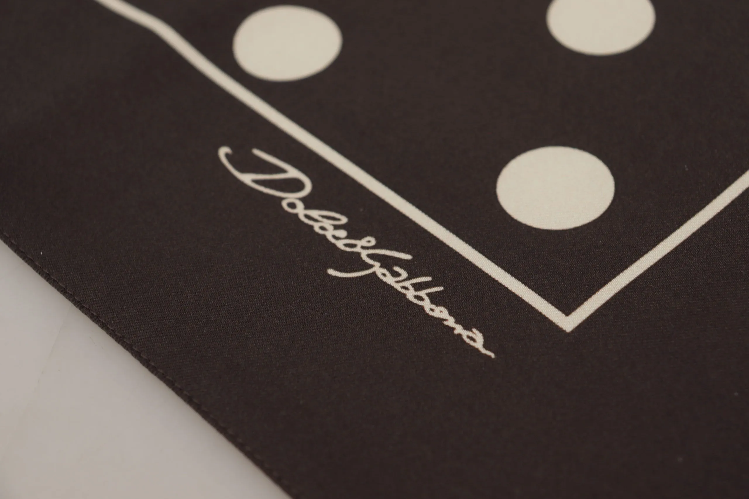 Elegant Silk Polka Dot Men's Scarf sold by Louxly product image thumbnail 4