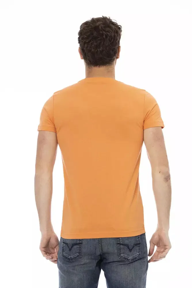 Orange Cotton Men TShirt sold by Louxly product image thumbnail 3