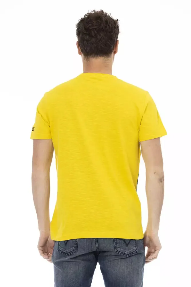 Yellow Cotton Men TShirt sold by Louxly product image thumbnail 3