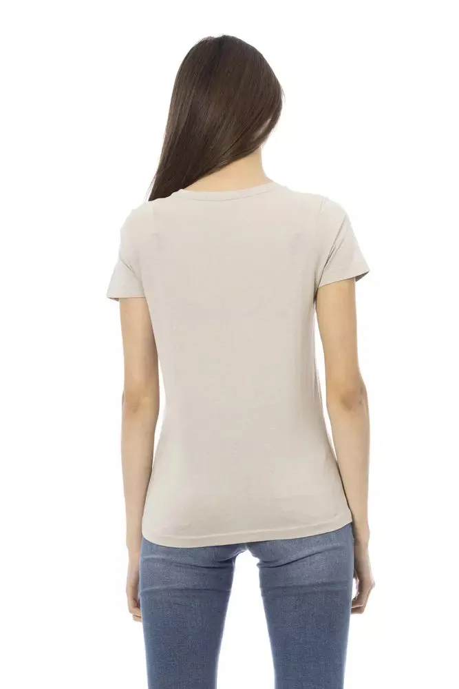 Beige Cotton Women Top sold by Louxly product image thumbnail 3