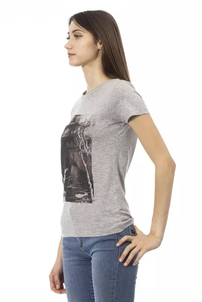 Gray Cotton Women Top sold by Louxly product image thumbnail 2