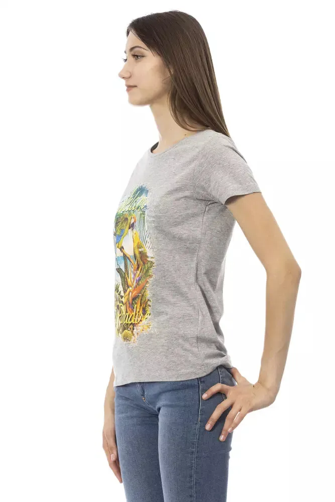 Gray Cotton Women Top sold by Louxly product image thumbnail 2