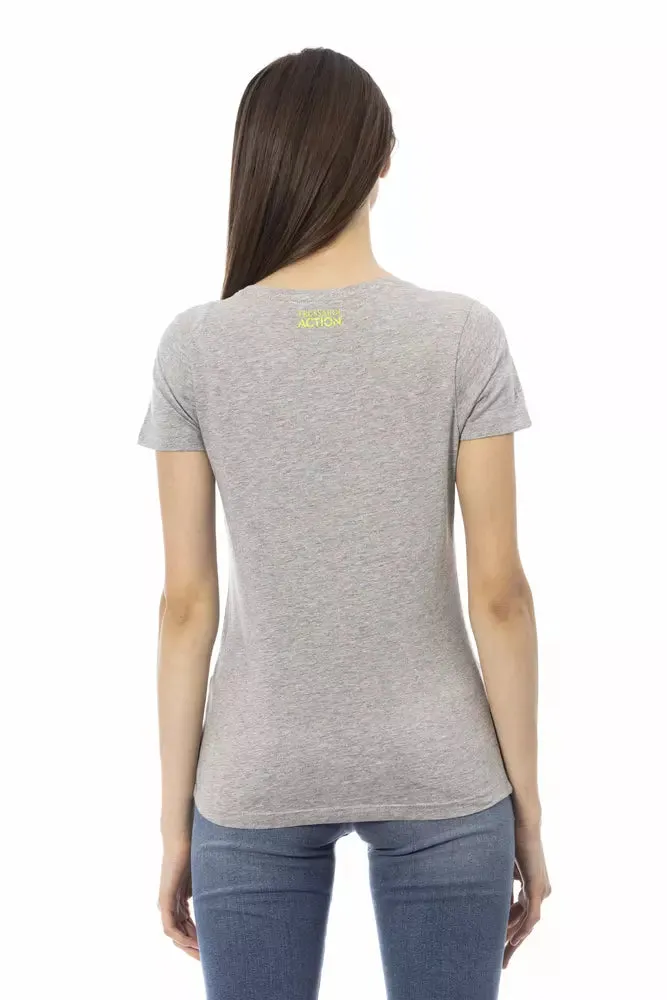 Gray Cotton Women Top sold by Louxly product image thumbnail 3