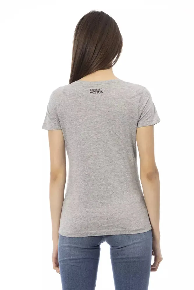 Gray Cotton Women Top sold by Louxly product image thumbnail 3
