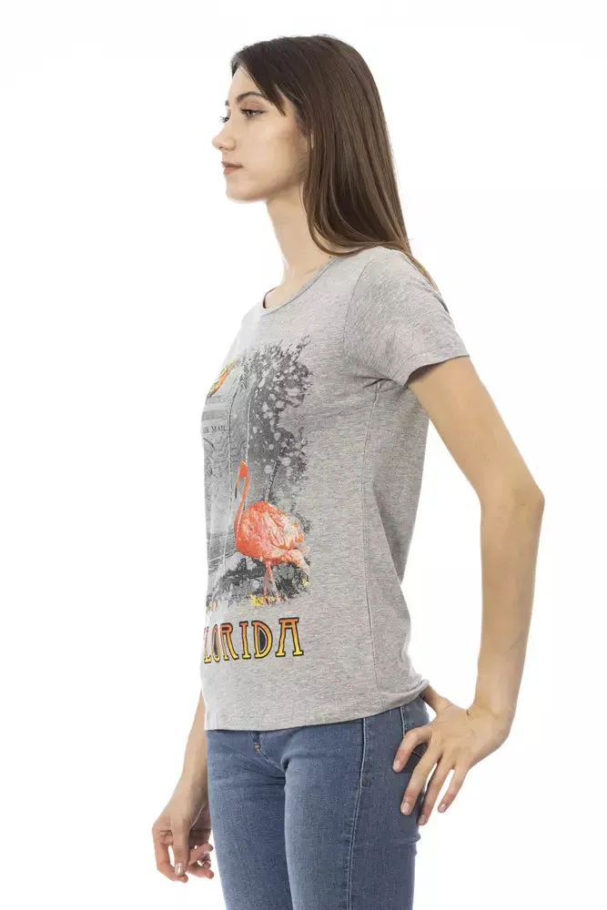 Gray Cotton Women Top sold by Louxly product image thumbnail 2