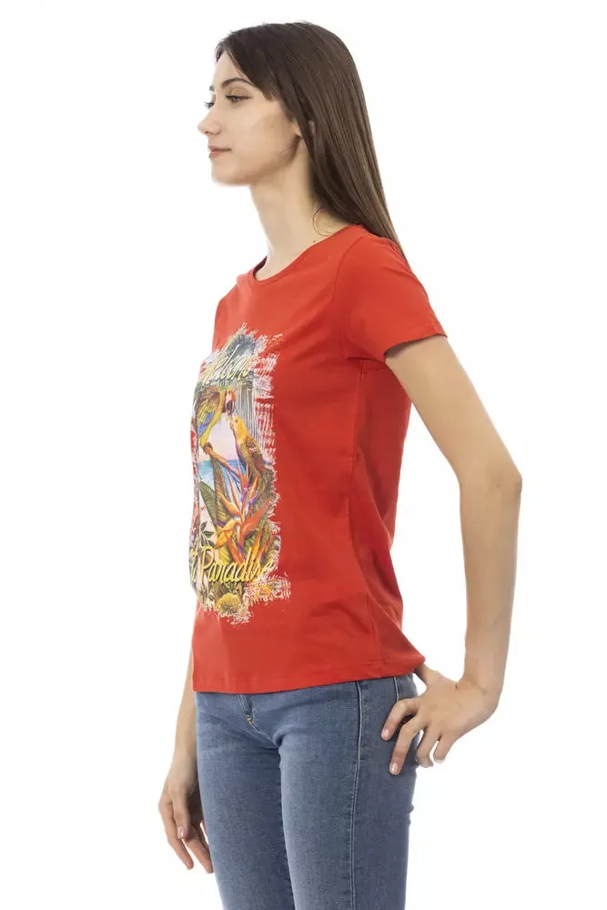 Red Cotton Women Top sold by Louxly product image thumbnail 2
