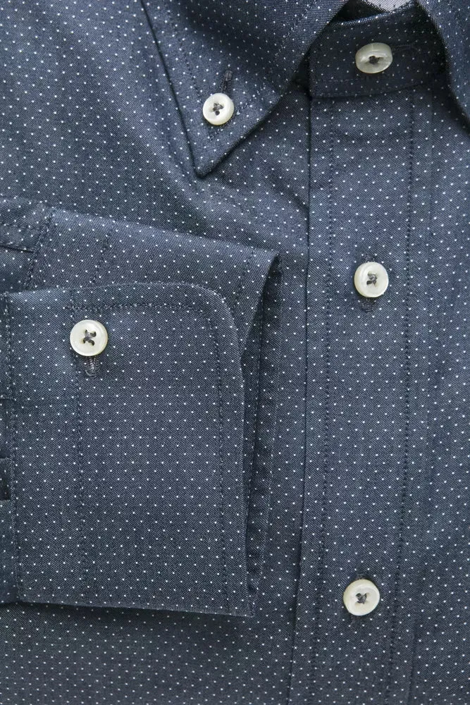 Blue Cotton Men Shirt sold by Louxly product image thumbnail 4
