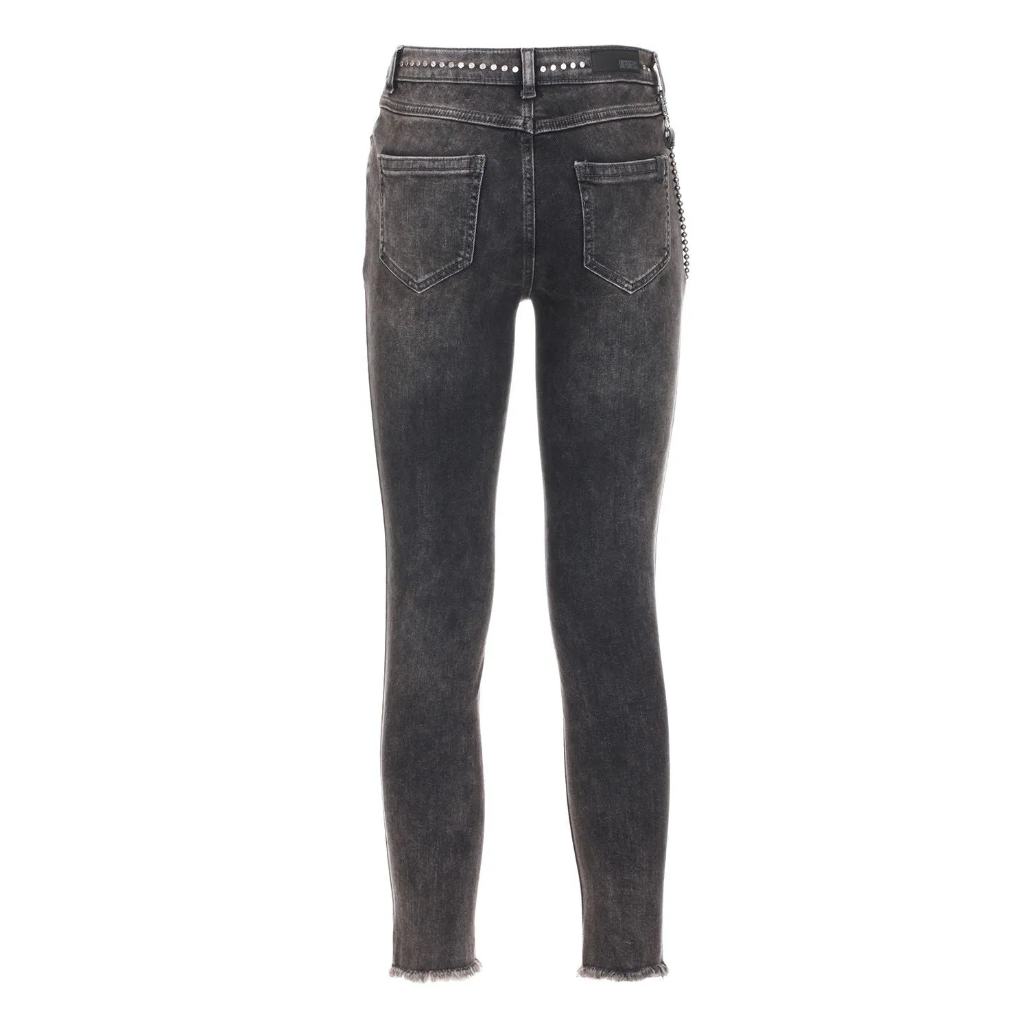 Elegant Black Denim Trousers sold by Louxly product image thumbnail 2