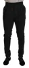 Elegant Black Tailored Trousers sold by Louxly