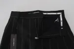 Elegant Black Tailored Trousers sold by Louxly