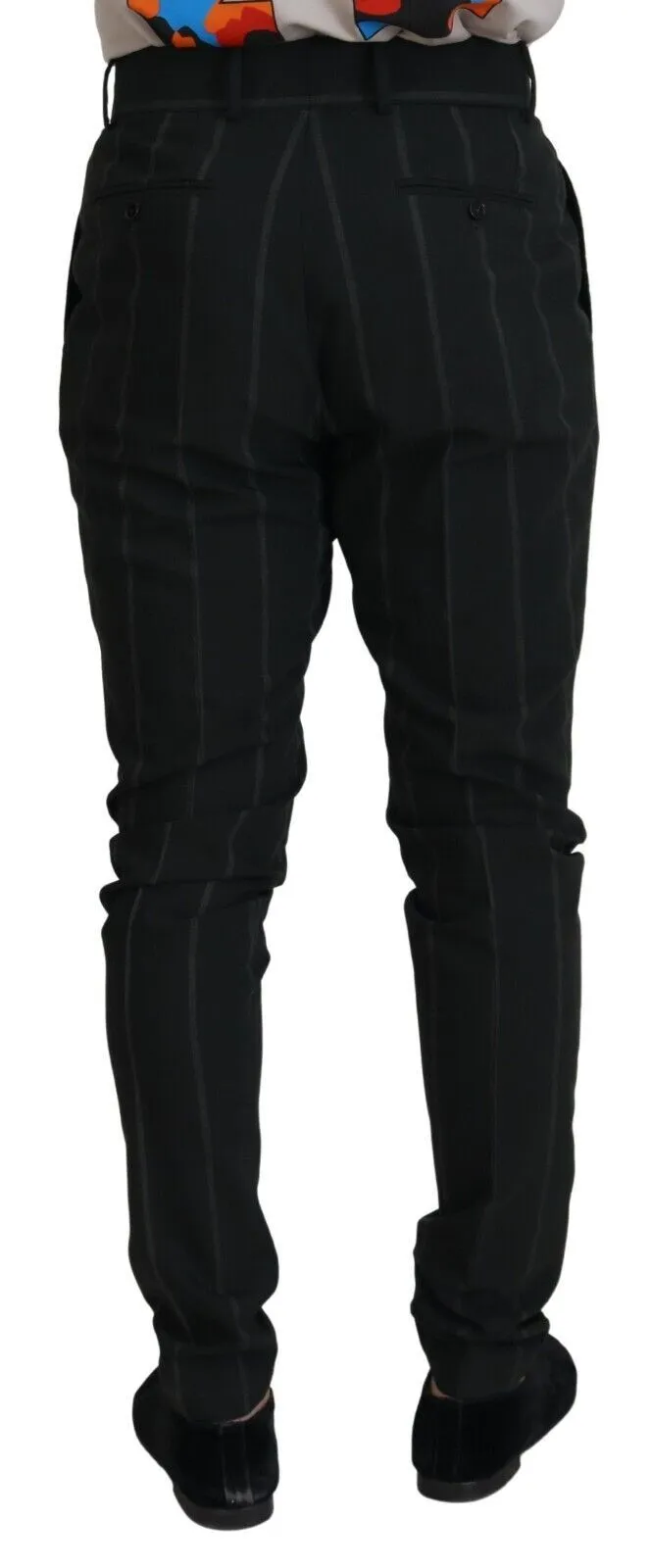 Elegant Black Tailored Trousers sold by Louxly product image thumbnail 3