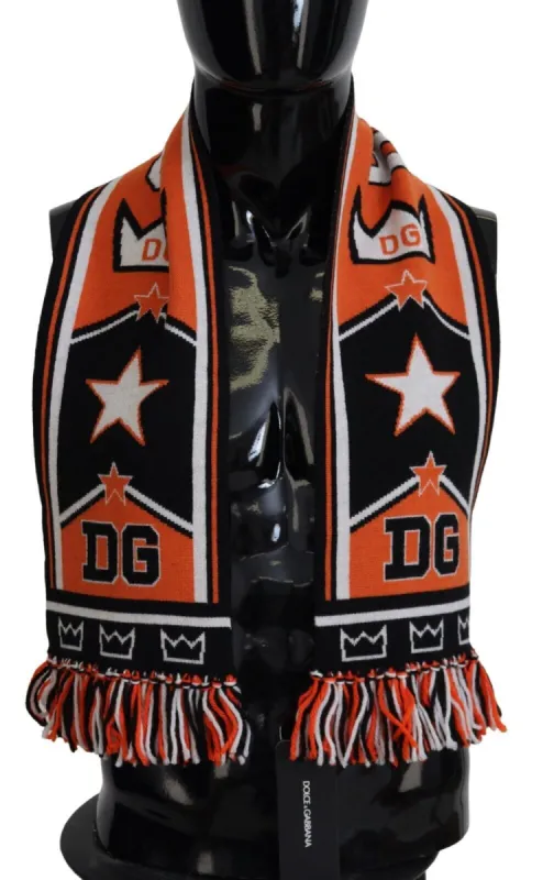 Elegant Multicolor Wool-Cashmere Men's Scarf sold by Louxly