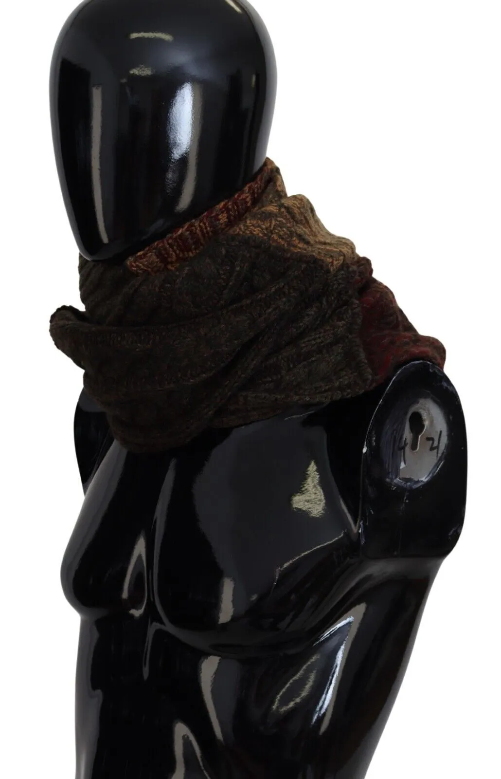 Elegant Cashmere-Wool Blend Men's Scarf sold by Louxly product image thumbnail 3