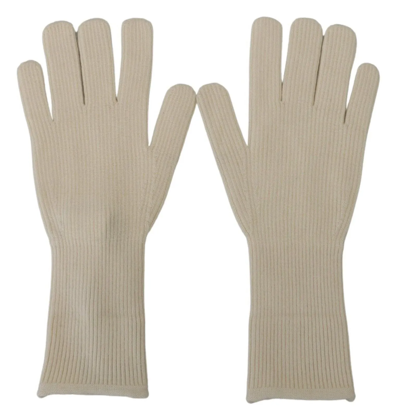 Elegant White Cashmere Gloves sold by Louxly product image thumbnail 5