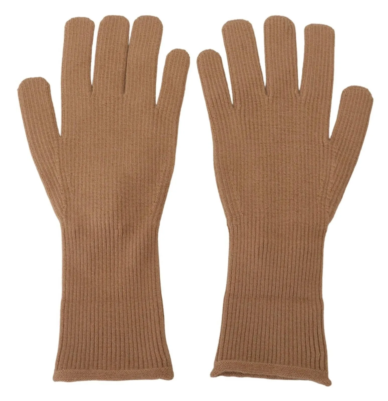 Elegant Beige Cashmere Winter Gloves sold by Louxly