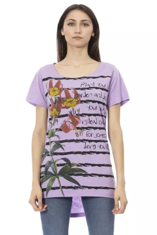 Purple Cotton Women Top sold by Louxly