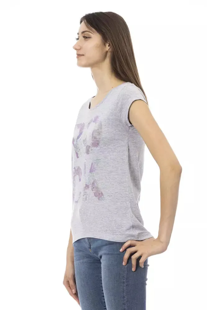 Gray Cotton Women Top sold by Louxly product image thumbnail 2