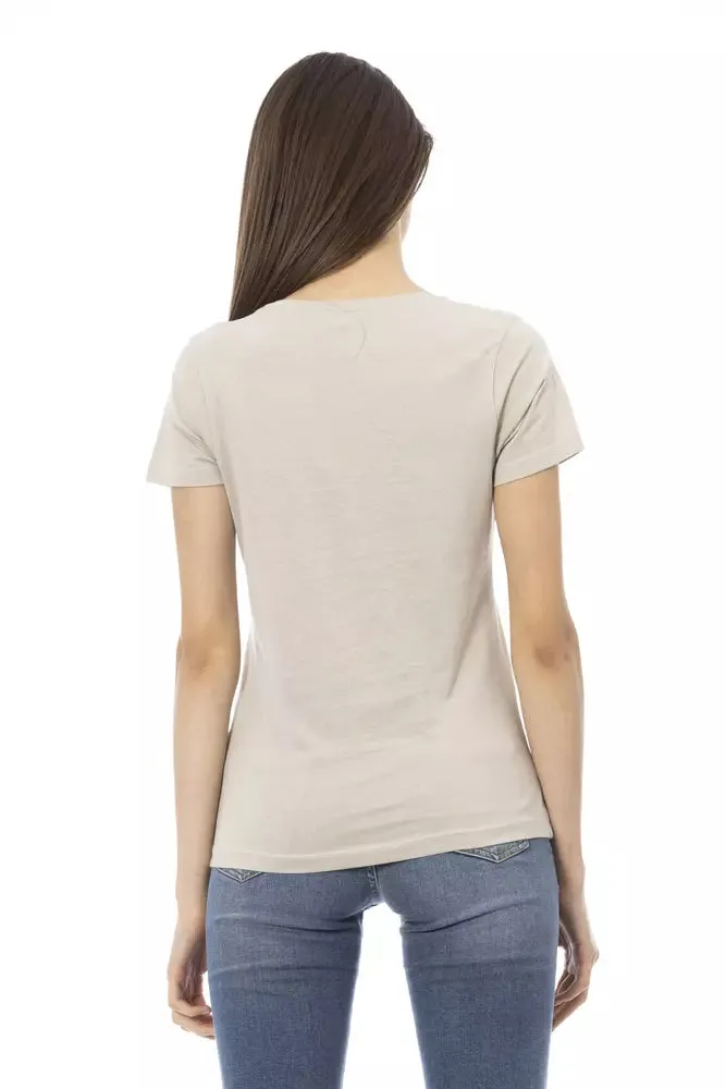 Beige Cotton Women Top sold by Louxly product image thumbnail 3