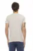 Beige Cotton Men T-Shirt sold by Louxly