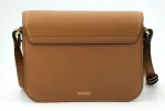 Elegant Calf Leather Shoulder Bag in Brown sold by Louxly