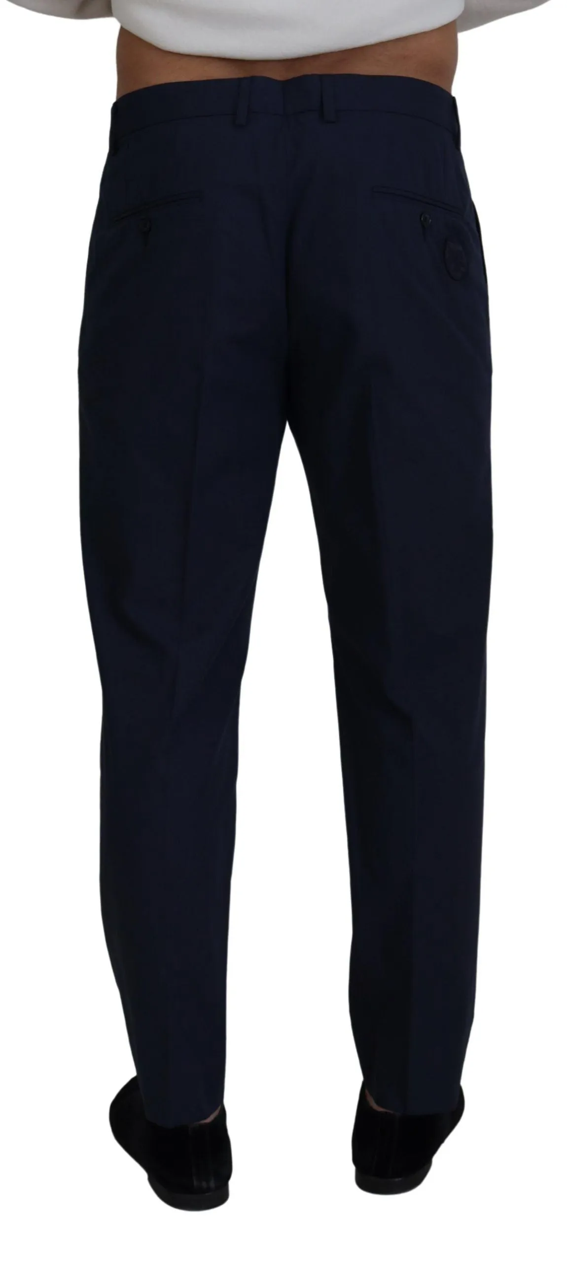 Chic Slim Fit Chinos in Blue sold by Louxly product image thumbnail 2